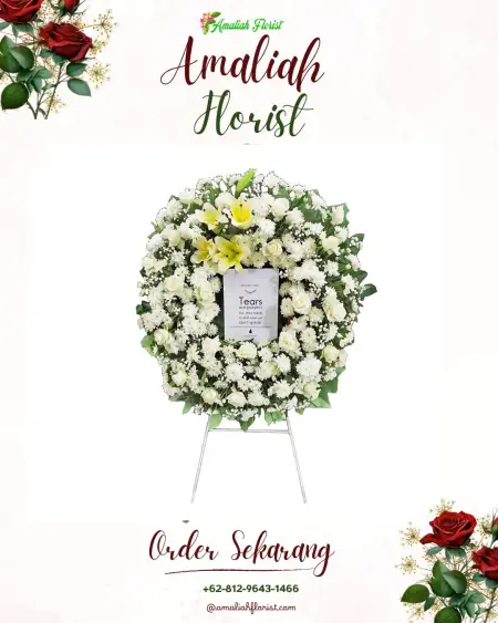 Krans Bunga Duka Dumai Timur